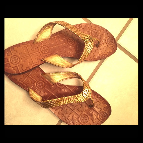Used Tory Burch Flip-Flops!