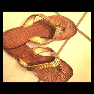 Used Tory Burch Flip-Flops!