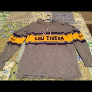 LSU shirt.