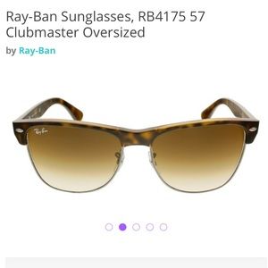 Ray-Ban clubmaster oversized
