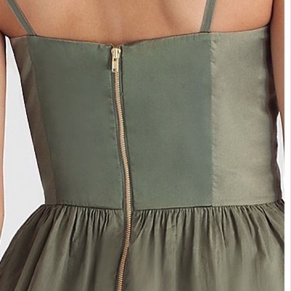 ✨SOLD✨ Marciano Embrace Light Moss Corset Dress 6 - Picture 4 of 4