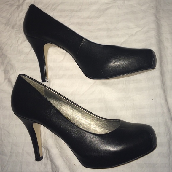 Black high heels