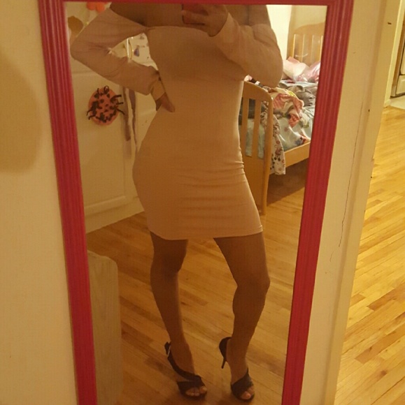 Off the shoulder dress (pink) - Picture 2 of 4