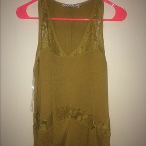 Chloe K Mustard-Yellow shirt