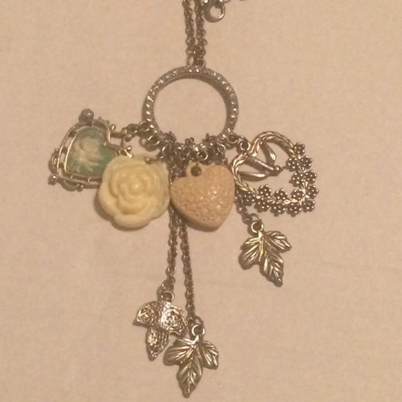 Forever 21 Antiqued Charm Necklace