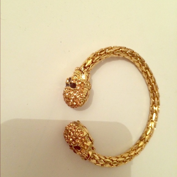 Gold Skull Bracelet from Nordstorms