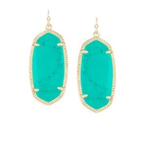 Kendra Scott Elle Earrings Teal