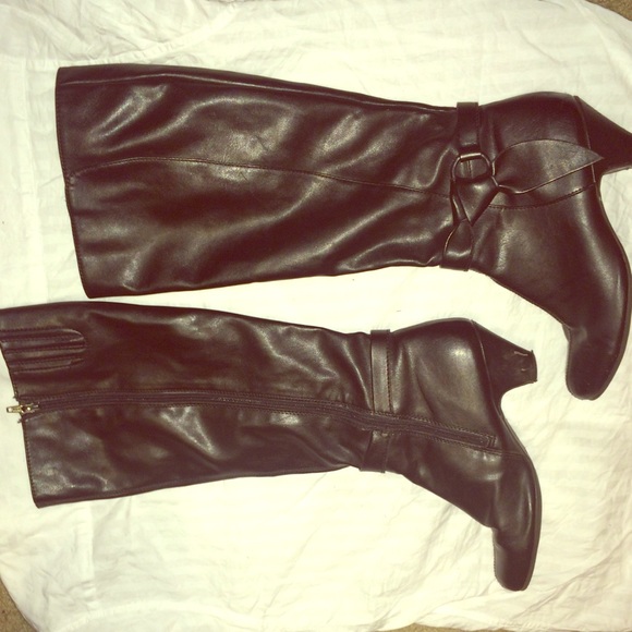 Sexy knee high boots
