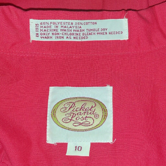 (G4) Picket & Post Short Sleeve Button Up - Picture 2 of 2