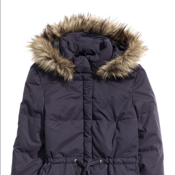 H&M long coat. Practically new. Worn a few times.