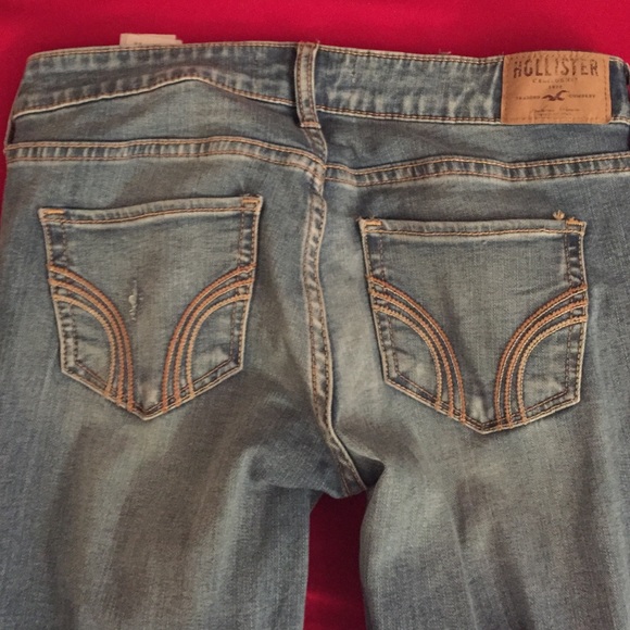 Hollister ripped jeans