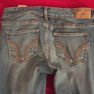 Hollister ripped jeans