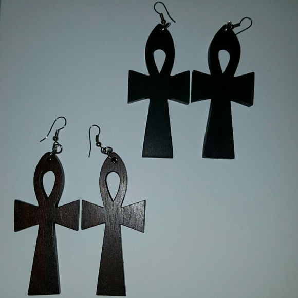 Ankh Earrings