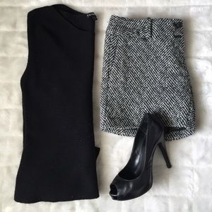 Tweed shorts from The Limited