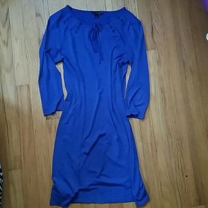 Blue Cutout Banana Republic Dress