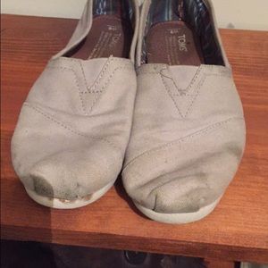 Grey toms