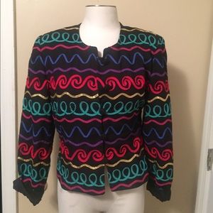 Vintage Multi Color Blazer