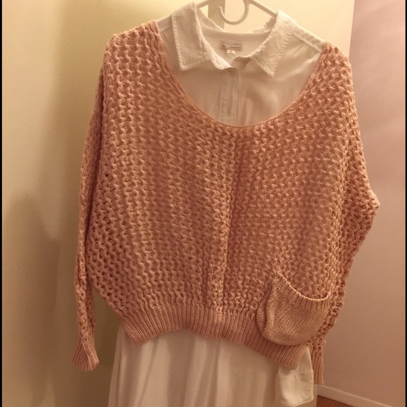 Pink Oversized Sweater - Picture 2 of 2