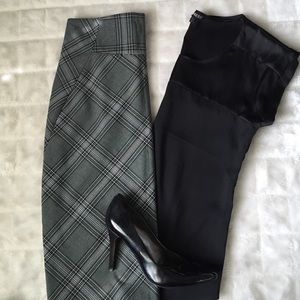 Plaid High Waist Skirt from Express