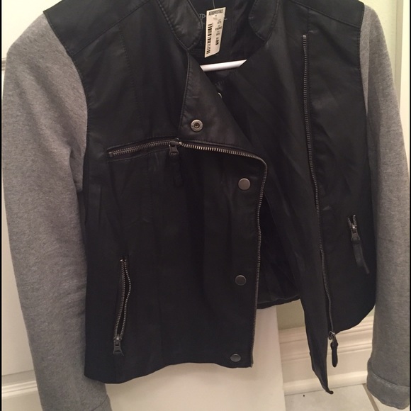 Faux (fo) leather jacket from Aeropostale