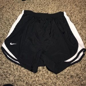 Black Women's Tempo Dri-Fit Nike Athletic Shorts