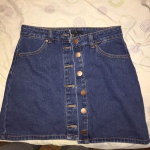 Denim skirt