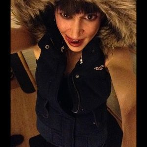 Showing off my new vest!!! 😃