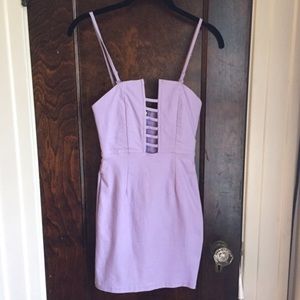 Purple Tobi Mini Dress