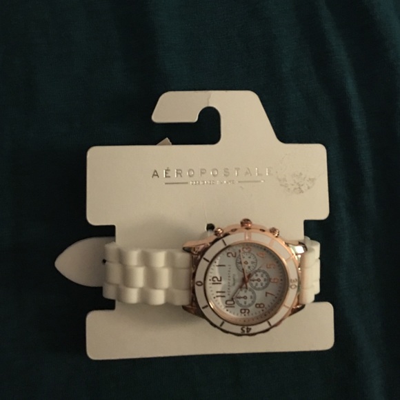 Aeropostale NYC white watch