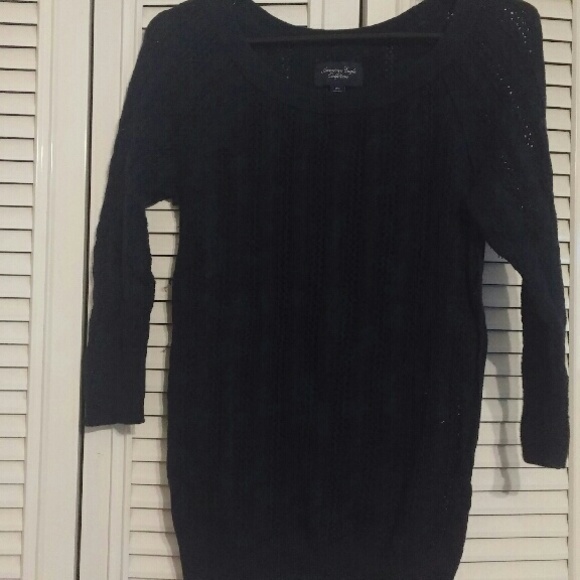 Navy sweater