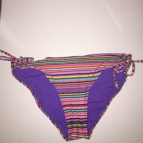 Tribal striped swim bottoms