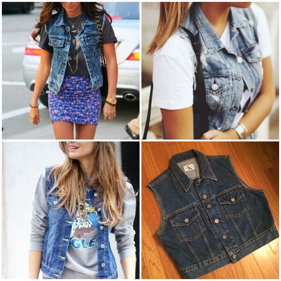 Calvin Klein Jackets & Blazers - Vintage Calvin Klein Denim Vest