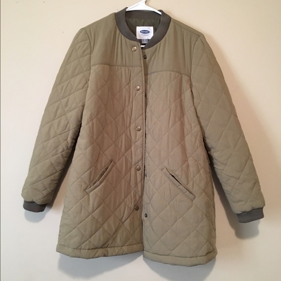 long quilted bomber jacket