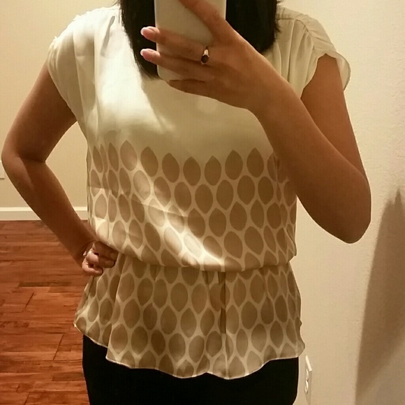 NWOT Daniel Rainn flowy blouse