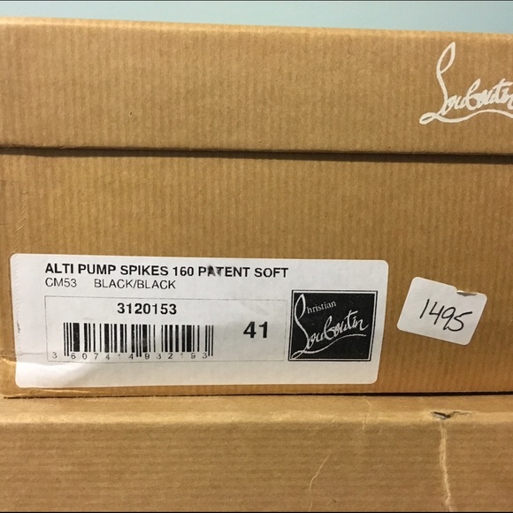 🎉🎉SOLD🎉🎉 Christian Louboutin Alti Spike 160 - Picture 4 of 4