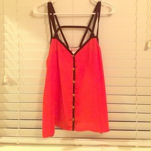 NWT strappy tank. Super cute. Large.