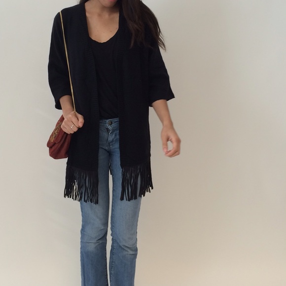 SALE 🎀 Festival Fringe Cardigan Sweater - Picture 2 of 2