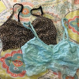 BUNDLE 2 Pink bralettes