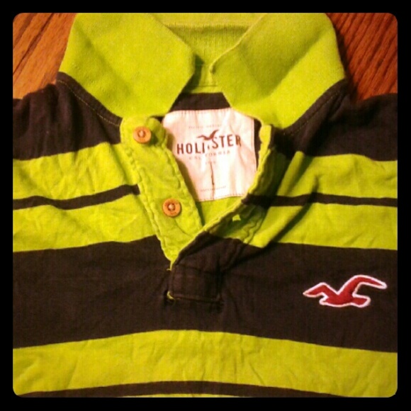 Hollister men's collar shirt