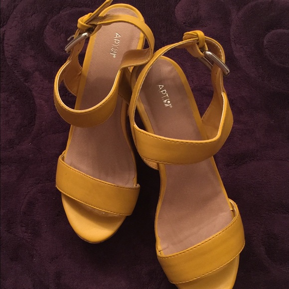 Yellow Sandals...