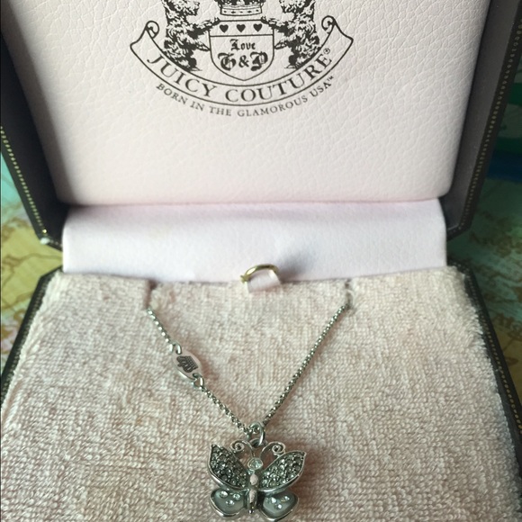 Juicy Couture Butterfly Necklace