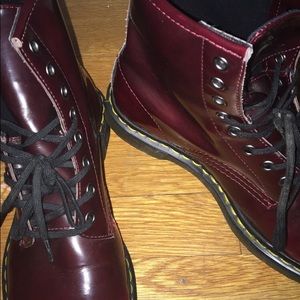 Dr marten Maroon boot *brand new* never worn