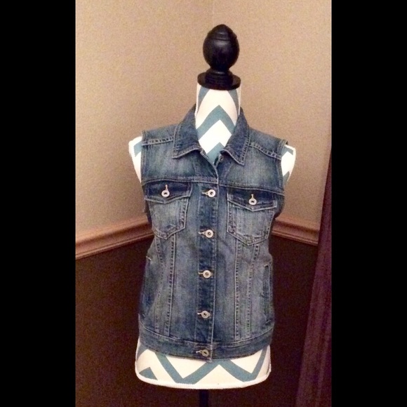 Hinge jean vest. - Picture 3 of 4