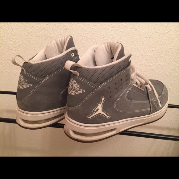 Grey Jordans size 11.5