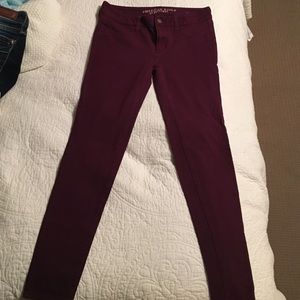 American eagle super stretch jeggings.
