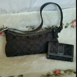 ❤Coach purse & wallet set❤