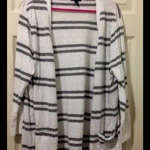 Striped cardigan