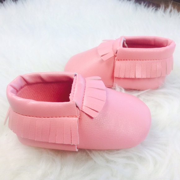 Baby Toddler Moccasins Hippie Boho Shoes 6 12 24