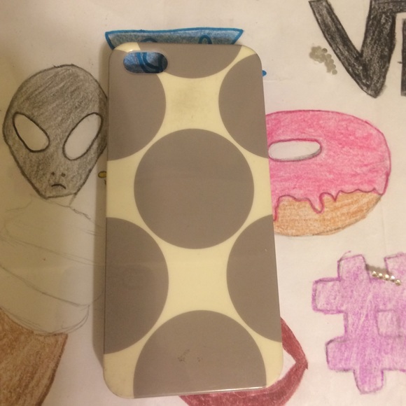 Iphone case 5s/5    White and grey