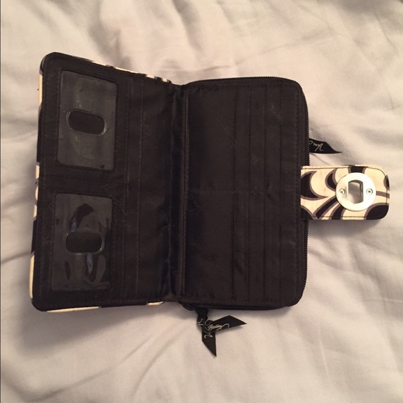 Vera Bradley Turn Lock Wallet - Picture 2 of 4